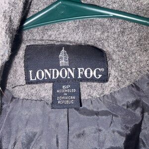 London Fog Charcoal Outerwear